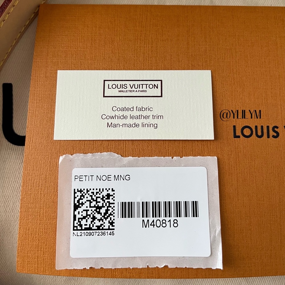 SOLD- Louis Vuitton Petit Noe (Complete Set) - Picture 2 of 16